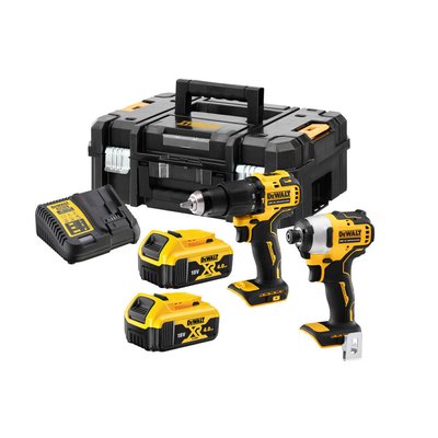 Набор из двух инструментов аккумуляторных бесщеточных DeWALT DCK2062M2T DCK2062M2T фото