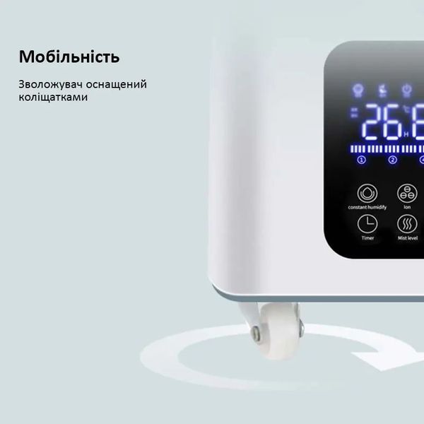 Ультразвуковой промышленный увлажнитель воздуха Doctor-101 GardenFog на 15л. Туманообразователь для теплиц и оранжерей с четырёхсторонней насадкой HQ-JS150H фото
