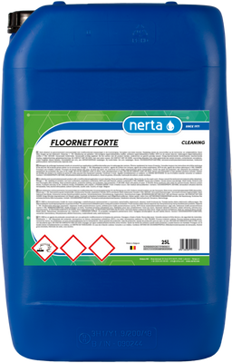 Професійний лужний засіб для миття підлоги Nerta FLOORNET FORTE, 1л Nerta FLOORNET FORTE фото