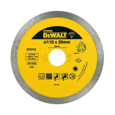 Диск алмазный DeWALT DT3715 11915 фото