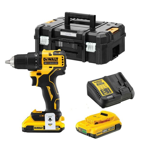 Дрель-шуруповерт аккумуляторная бесщёточная DeWALT DCD708D2T DCD708D2T фото