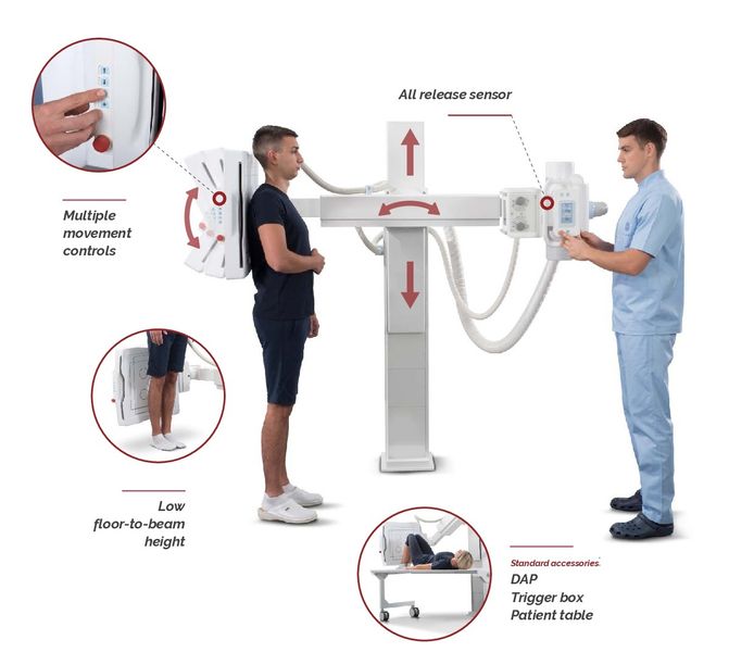 Універсальна цифрова рентгенографічна система Vision X Vision X фото