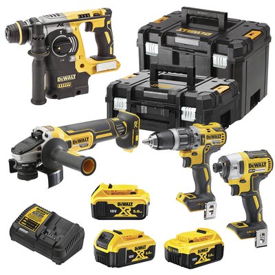 Набор из четырёх инструментов бесщеточных DeWALT DCK422P3T DCK422P3T фото