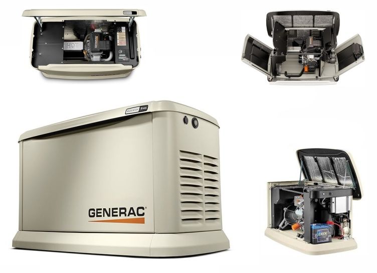 Генератор газовий GENERAC 7145 10кВт (220В) 20 фото