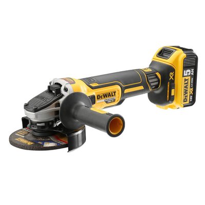 Шлифмашина угловая - болгарка аккумуляторная бесщёточная DeWALT DCG405P2 DCG405P2 фото