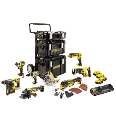 Набор из восьми инструментов бесщеточных DeWALT DCK853P4 DCK853P4 фото