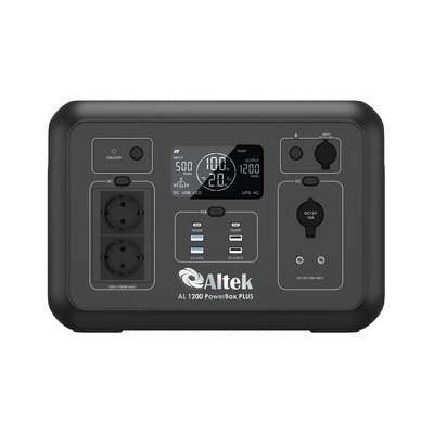 Портативна зарядна станція ALTEK AL 1200 PowerBox PLUS (1008 Вт·год)  ALTEK AL 1200 PowerBox PLUS  фото