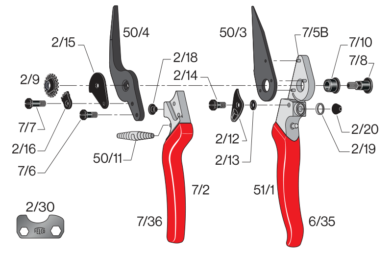 Ножницы для копыт Felco 51 (Фелко 51) FELCO 51 фото