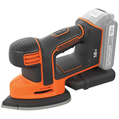 Шлифмашина вибрационная аккумуляторная BLACK+DECKER BDCDS18N BDCDS18N фото