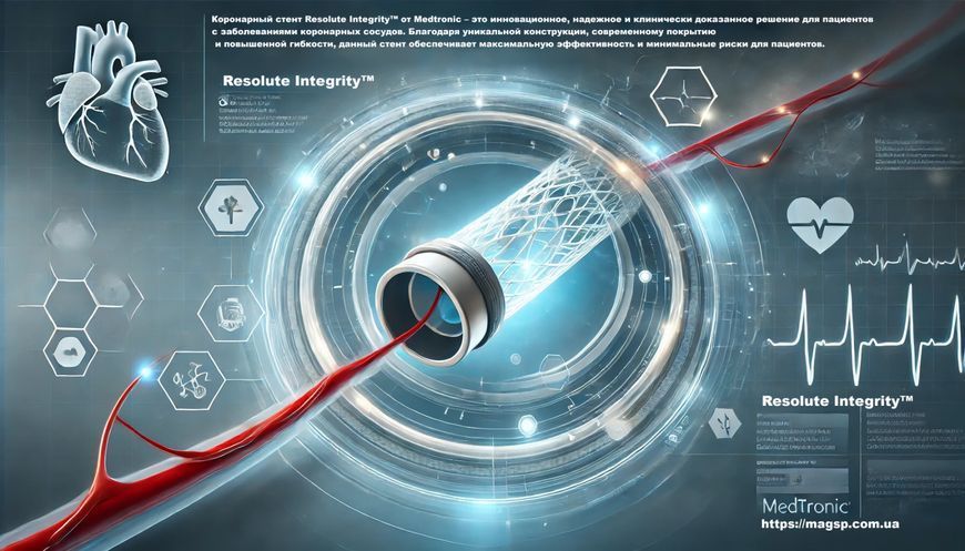 Коронарная стент-система с покрытием (зотаролимус) RESOLUTE INTEGRITY (Medtronic) RESOLUTE INTEGRITY (Medtronic) фото
