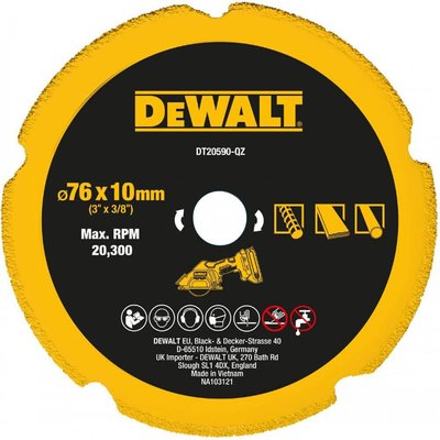 Диск пильный универсальный DeWALT DT20590 19134 фото