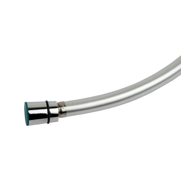 Шланг для душа 1/2" PVC 3-х шаровий з підшипником сріблястий 150см AQUATICA XB-0173 (9791611) XB-0173 фото