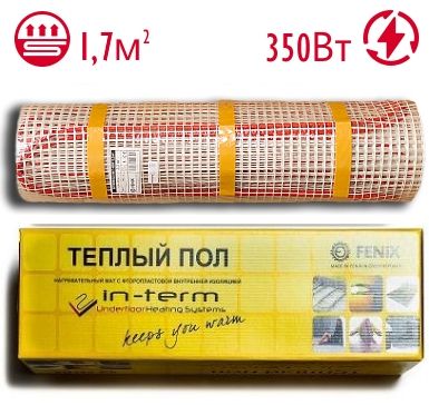 Нагревательный мат In-Therm ECO MAT LPDSV 1,7 м.кв. 350 Вт под плитку LPDSV 1,7 м.кв. 350 Вт фото