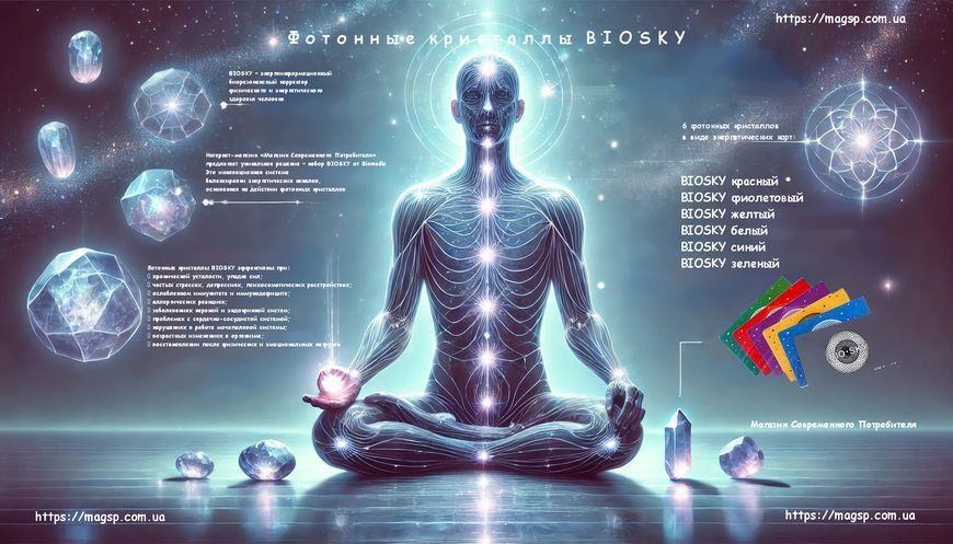 Червоний фотонний кристал BIOSKY BIOMEDIS BIOSKY C фото