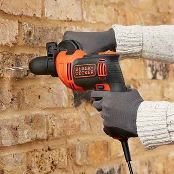 Дрель сетевая ударная BLACK+DECKER BEH550K BEH550K фото