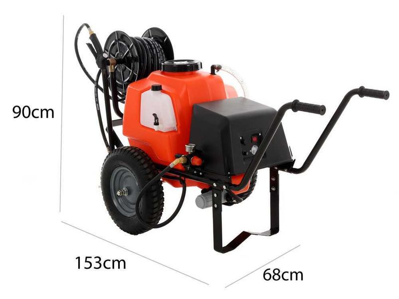 Електричний обприскувач на колесах 60 л. Штокер Stocker 302 Stocker 302 60л фото