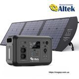 Комплект ALTEK AL 1200 PowerBox Plus + сонячна панель 120W (чорний) ALTEK AL 1200120Ч фото