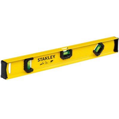 Уровень BASIC I-BEAM из алюминия длиной 450 мм с тремя капсулами STANLEY 0-42-073 0-42-073 фото