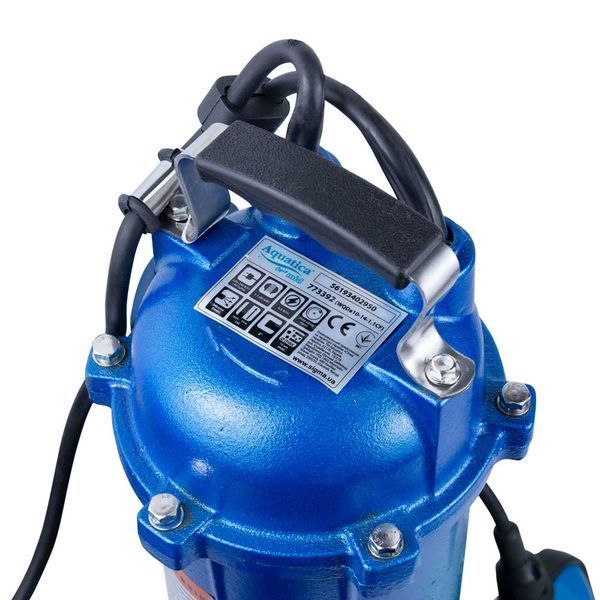 Насос каналізаційний 1.1кВт Hmax 14м Qmax 340л/хв з ножем AQUATICA mid (773392) 773392 фото