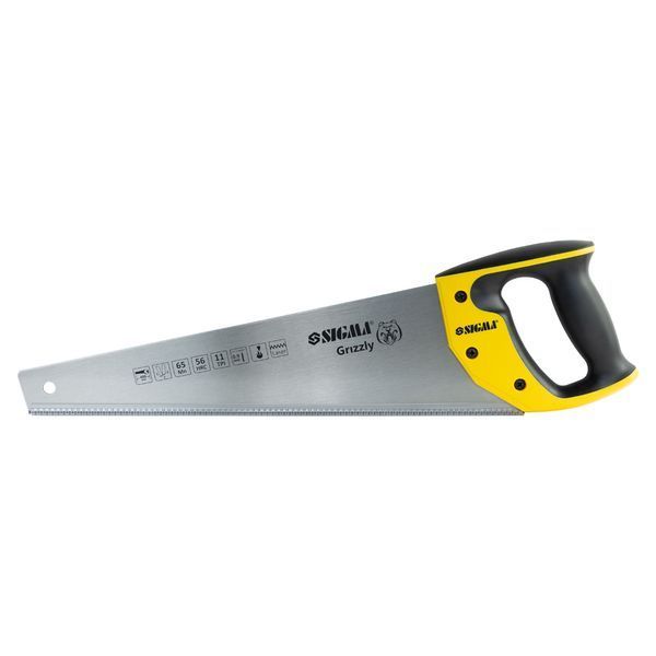 Ножівка по дереву 400мм 11TPI Grizzly SIGMA (4400871) 4400871 фото