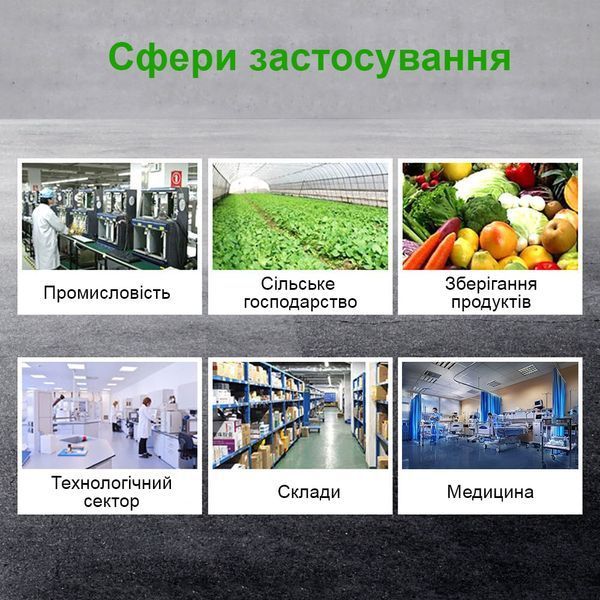 Промисловий зволожувач повітря Doctor-101 GroveFog на 16л. Потужний ультразвуковий туманоутворювач для парників VS-H822H фото
