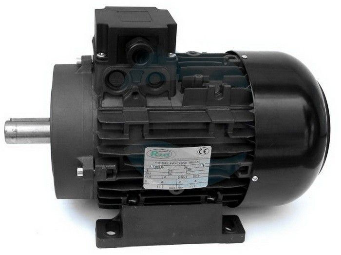Электродвигатель H112 HP 7.5 4P MA AC 5,5 кВт, 4P внешний вал, RAVEL Италия 2478А фото