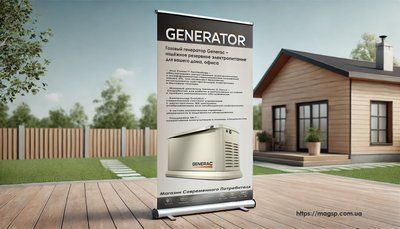 Генератор газовий GENERAC G0071890 16кВт (380В) GENERAC G0071890 фото