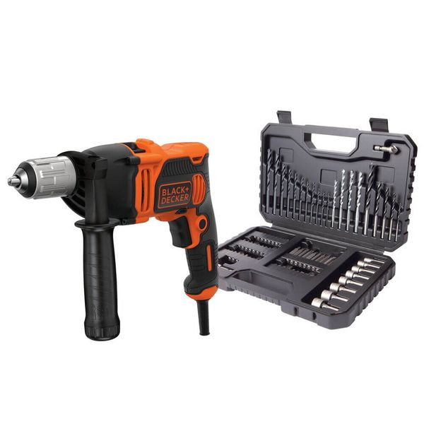 Дрель сетевая ударная BLACK+DECKER BEH850 BEH850 фото