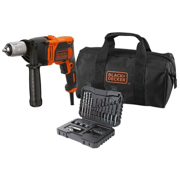 Дрель сетевая ударная BLACK+DECKER BEH850 BEH850 фото