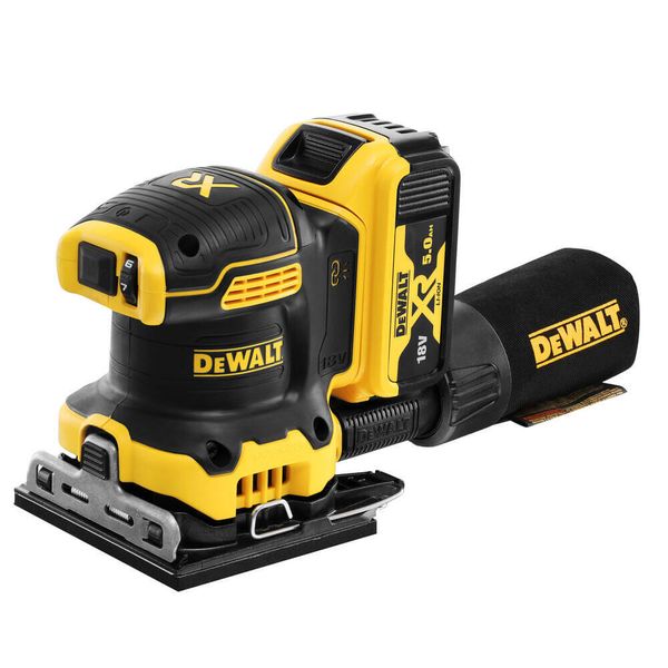 Шлифмашина вибрационная аккумуляторная DeWALT DCW200P2 DCW200P2 фото