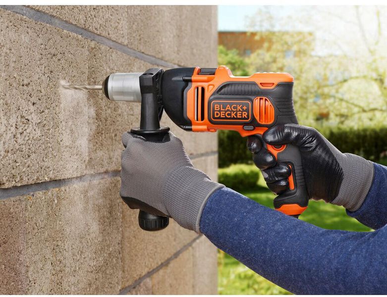 Дрель сетевая ударная BLACK+DECKER BEH850 BEH850 фото