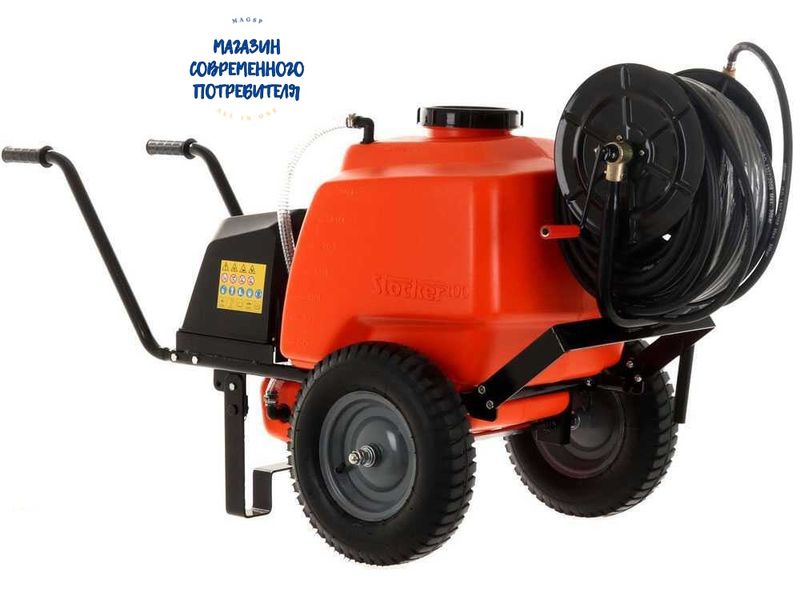 Електричний обприскувач Stocker 304 100 л на колесах (Штокер 304) Stocker 304 100 л фото