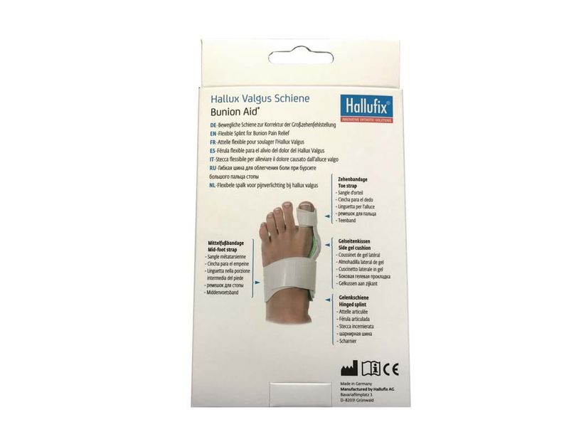 Вальгусная шина Hallufix(Халюфикс): инновационное решение для Hallux Valgus, оригинал (Германия)  Hallufix фото