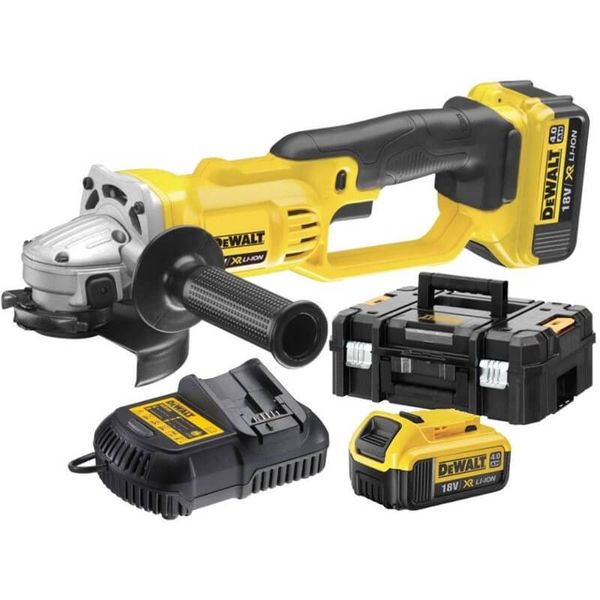 Шлифмашина угловая - болгарка аккумуляторная DeWALT DCG412M2 DCG412M2 фото