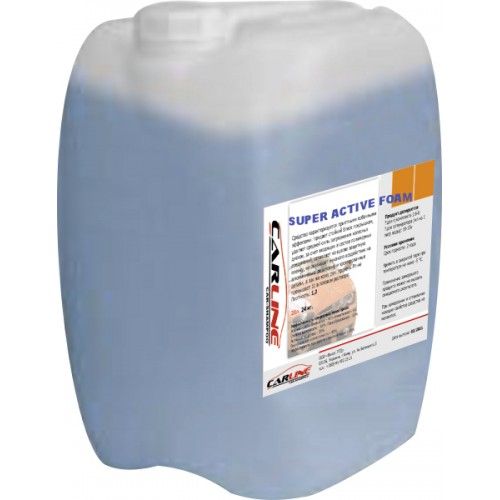 Пена активная для мойки авто CarLinе SUPER ACTIVE FOAM, 1л CarLinе SUPER ACTIVE FOAM1000 фото