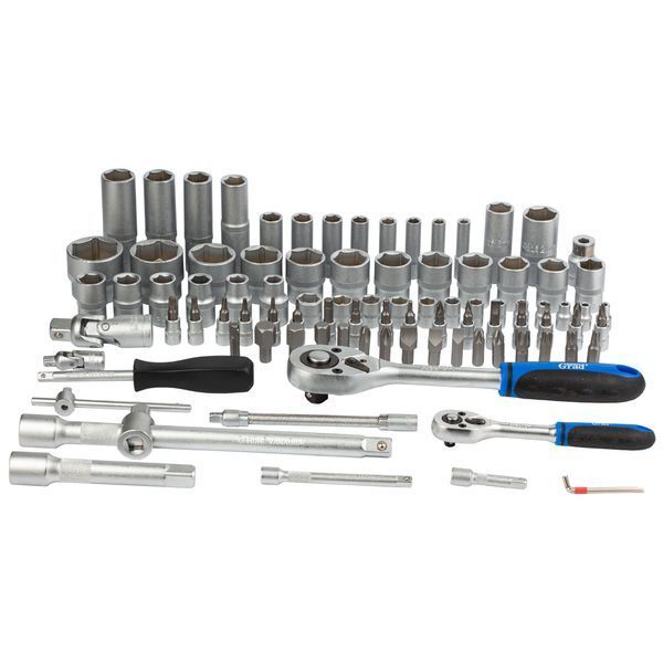 Набір насадок торцевих і біти 1/4", 1/2" 94шт Start GRAD (6003175) 6003175 фото
