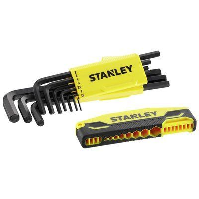 Набор из деcяти шестигранных метрических ключей HEX GRIP STANLEY 0-89-904 0-89-904 фото
