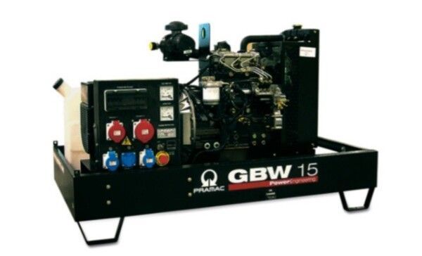 PRAMAC GBW15P дизельный генератор однофазный, дизельная электростанция 11,27кВт с двигателем Perkins (Италия) PRAMAC GBW15P фото