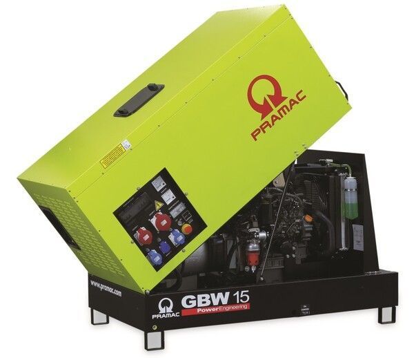 PRAMAC GBW15P дизельный генератор однофазный, дизельная электростанция 11,27кВт с двигателем Perkins (Италия) PRAMAC GBW15P фото