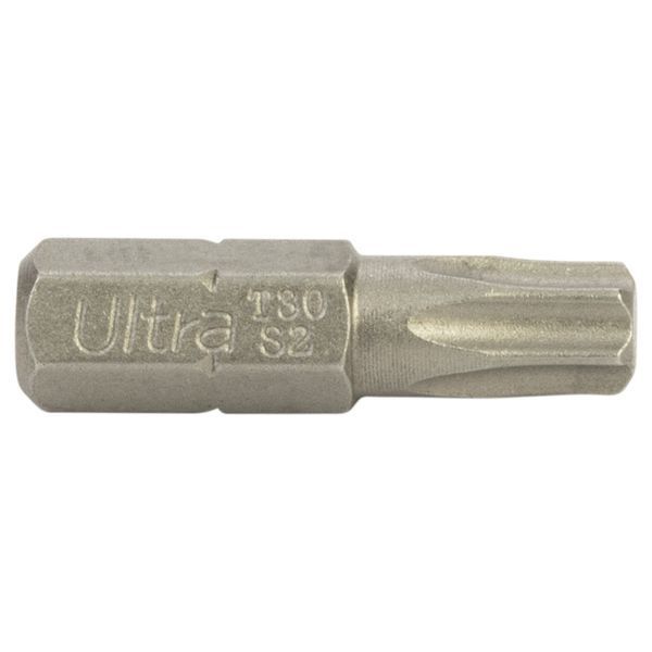 Біти TORX 30&times;25мм &frac14;" 10шт S2 (блістер) ULTRA (4015402) 4015402 фото