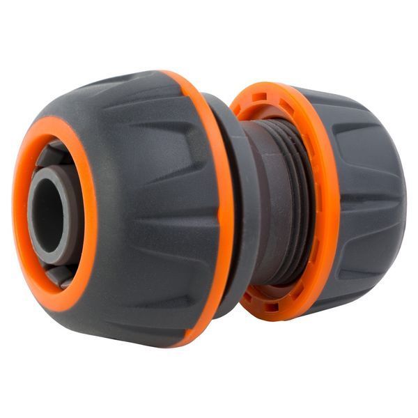 Муфта ремонтна для шланга 1/2"&times;3/4" (ABS+TPR) FLORA (5015664) 5015664 фото
