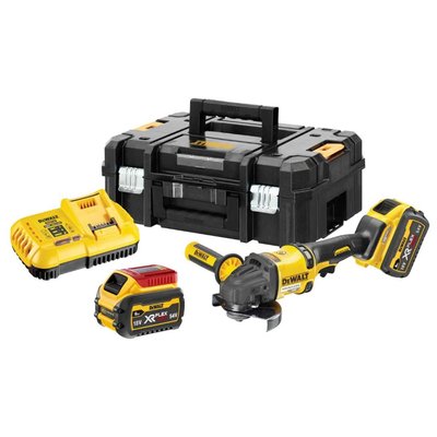 Шлифмашина угловая - болгарка аккумуляторная бесщёточная DeWALT DCG418T2 DCG418T2 фото