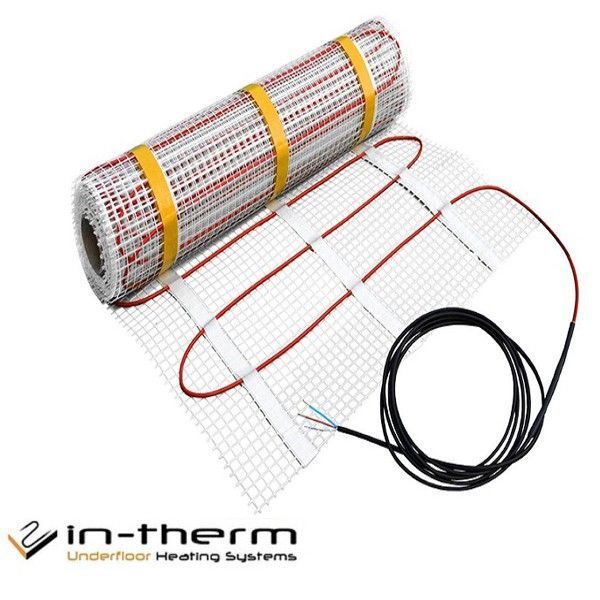 Нагрівальний мат In-Therm ECO MAT LPDSV 2,7 м.кв. 550 Вт під плитку LPDSV 2,7 м.кв. 550 Вт  фото
