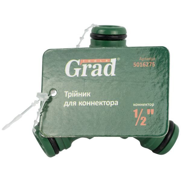 Трійник для конектора 1/2" (ABS) GRAD (5016275) 5016275 фото