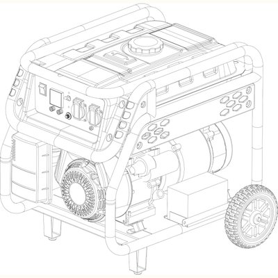 Генератор бензиновый EnerSol EPG-5500SEH EPG-5500SEH фото