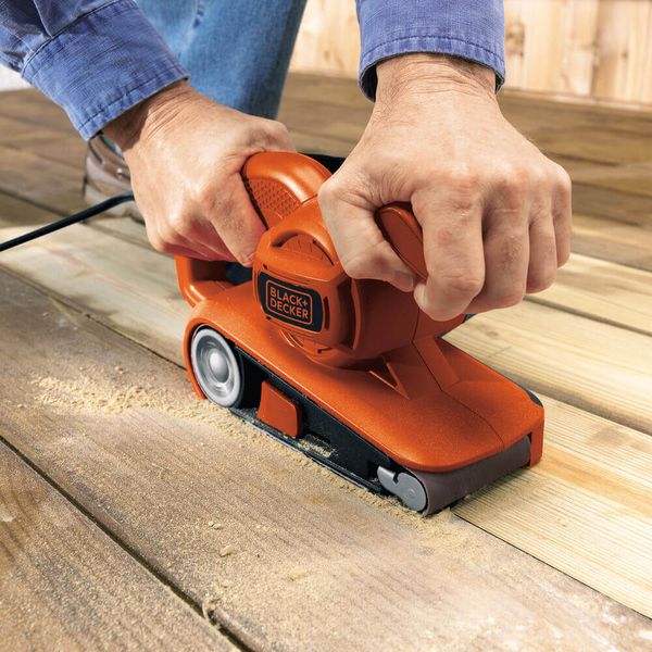 Шлифмашина ленточная сетевая BLACK+DECKER KA86 KA86 фото