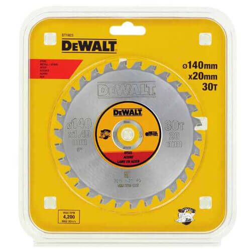 Диск пильный METAL CUTTING DeWALT DT1923 15378 фото