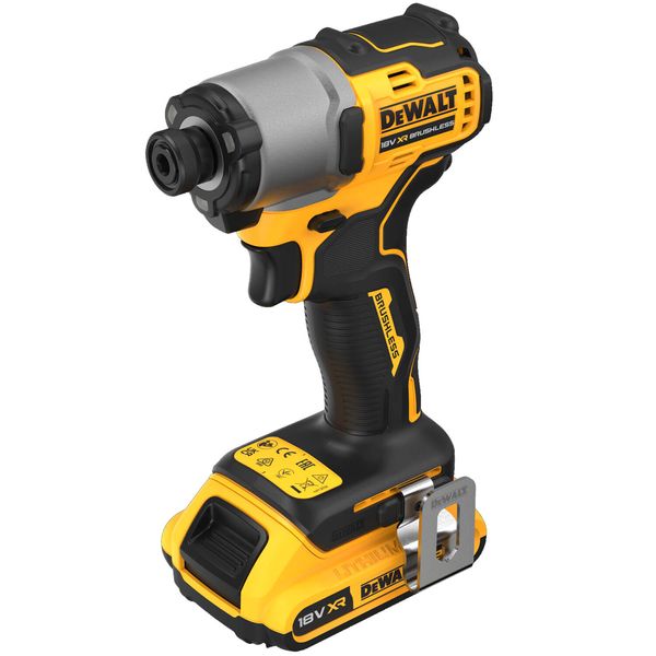 Шуруповерт ударный аккумуляторный бесщёточный DeWALT DCF840D2T DCF840D2T фото