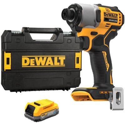 Шуруповерт ударный аккумуляторный бесщёточный DeWALT DCF840E1T DCF840E1T фото