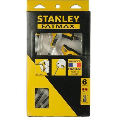 Набор из шести шестигранных метрических ключей с ручкой STANLEY FMHT0-69049 FMHT0-69049 фото